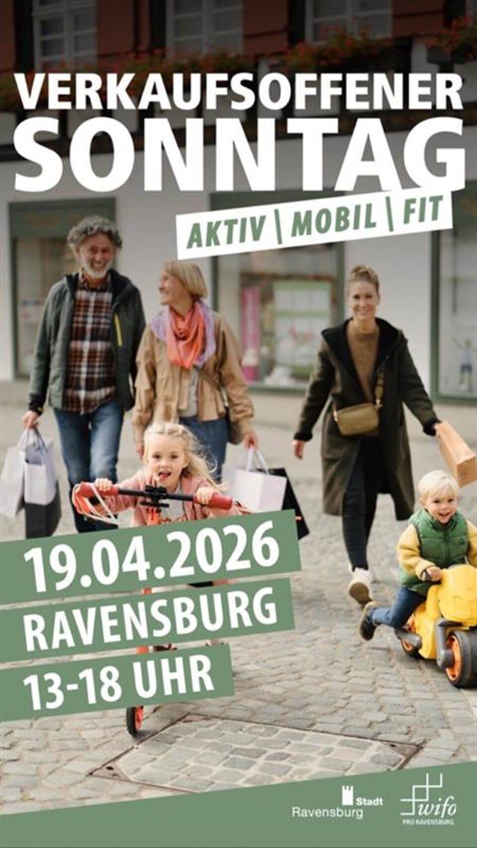 Verkaufsoffener Sonntag in Ravensburg
